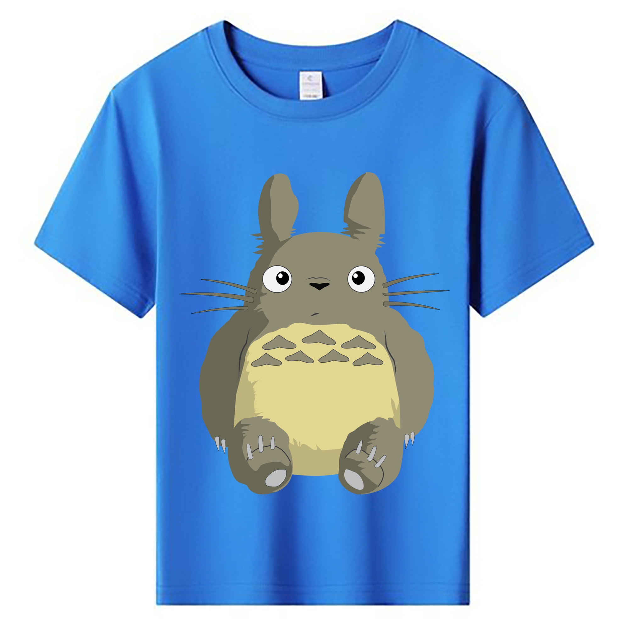 （画像用） となりのトトロ 草壁メイ 草壁サツキ My Neighbor Totoro Satsuki Kusakabe Mei Kusakabe 綿100％キッズTシャツ（フロントプリント）
